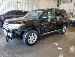 Salvage cars for sale at Franklin, WI auction: 2013 Toyota Highlander Base