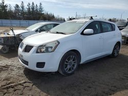 Salvage cars for sale at Bowmanville, ON auction: 2010 Pontiac Vibe