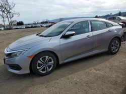 Salvage cars for sale at San Martin, CA auction: 2016 Honda Civic LX