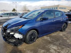 Nissan salvage cars for sale: 2024 Nissan Leaf SV Plus