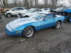 Salvage cars for sale from Copart Cicero, IN: 1989 Chevrolet Corvette