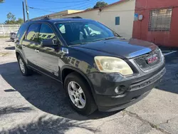 Vehiculos salvage en venta de Copart Miami, FL: 2012 GMC Acadia SLE