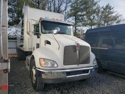 Salvage trucks for sale at Windsor, NJ auction: 2019 Kenworth T370 BOX Truck