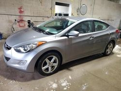 Salvage cars for sale at Blaine, MN auction: 2012 Hyundai Elantra GLS