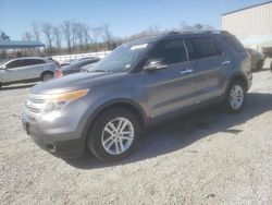 Salvage cars for sale at Spartanburg, SC auction: 2011 Ford Explorer XLT