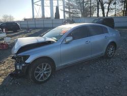 Salvage cars for sale at Windsor, NJ auction: 2006 Lexus GS 300