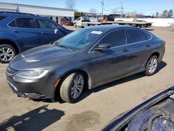 Salvage cars for sale at New Britain, CT auction: 2016 Chrysler 200 Limited