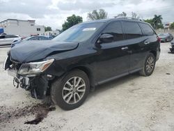 Nissan Pathfinder s salvage cars for sale: 2016 Nissan Pathfinder S