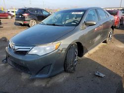 Salvage cars for sale at Indianapolis, IN auction: 2012 Toyota Camry Base