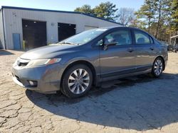 Salvage cars for sale at Austell, GA auction: 2010 Honda Civic EXL