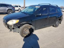 Salvage cars for sale at Grand Prairie, TX auction: 2008 Toyota Corolla Matrix XR