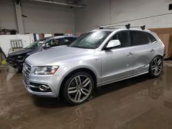 Salvage cars for sale at Elgin, IL auction: 2015 Audi SQ5 Premium Plus