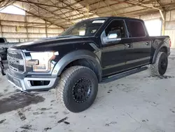 Ford f150 salvage cars for sale: 2017 Ford F150 Raptor