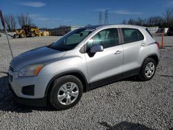 Carros salvage a la venta en subasta: 2015 Chevrolet Trax LS