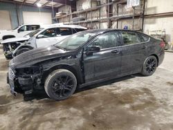 Salvage cars for sale at Eldridge, IA auction: 2019 Ford Fusion SE