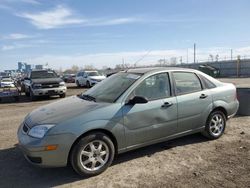 Salvage cars for sale at Des Moines, IA auction: 2005 Ford Focus ZX4