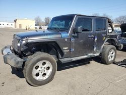 Jeep Wrangler Unlimited Sahara salvage cars for sale: 2014 Jeep Wrangler Unlimited Sahara