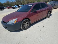 Salvage cars for sale at Ocala, FL auction: 2003 Honda Accord EX