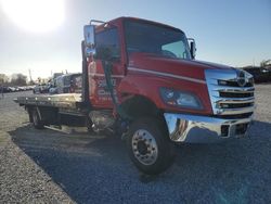 Hino 268 Flatbed Truck Vehiculos salvage en venta: 2016 Hino 268 Flatbed Truck