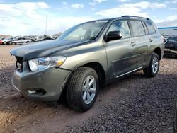 Salvage cars for sale at Phoenix, AZ auction: 2009 Toyota Highlander