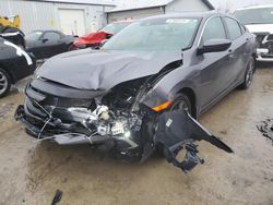 Salvage cars for sale at Pekin, IL auction: 2020 Honda Civic EXL