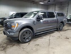 Salvage cars for sale at Franklin, WI auction: 2022 Ford F150 Supercrew