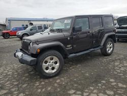 Jeep Wrangler Unlimited Sahara salvage cars for sale: 2013 Jeep Wrangler Unlimited Sahara