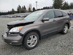 Salvage cars for sale at Graham, WA auction: 2011 Honda CR-V EXL