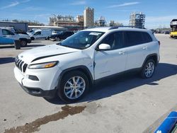 Salvage cars for sale from Copart New Orleans, LA: 2016 Jeep Cherokee Limited