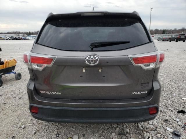 2016 Toyota Highlander XLE