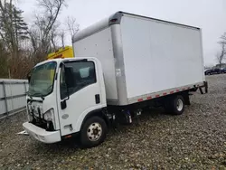 Salvage trucks for sale at West Warren, MA auction: 2018 Isuzu NPR HD