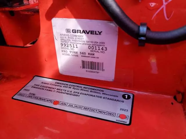 2024 Gravely Mower