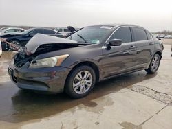 Salvage cars for sale at Grand Prairie, TX auction: 2012 Honda Accord LXP