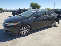 Salvage cars for sale at Orlando, FL auction: 2012 Honda Civic LX