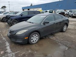 Salvage cars for sale at Woodhaven, MI auction: 2010 Mazda 6 I