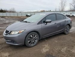 Salvage cars for sale at Columbia Station, OH auction: 2014 Honda Civic EX