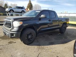 Salvage trucks for sale at Denver, CO auction: 2014 Toyota Tundra Double Cab SR