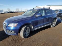 Salvage cars for sale at Rocky View County, AB auction: 2014 Audi Q5 Prestige