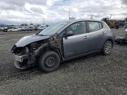 Salvage cars for sale at Eugene, OR auction: 2015 Nissan Leaf S