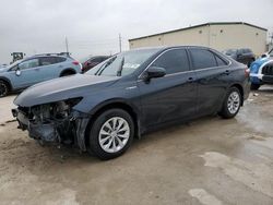 Salvage cars for sale at Haslet, TX auction: 2016 Toyota Camry Hybrid