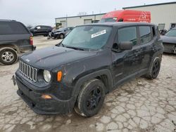 Salvage cars for sale at Kansas City, KS auction: 2016 Jeep Renegade Sport