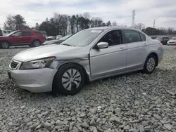 Salvage cars for sale at Mebane, NC auction: 2008 Honda Accord LX