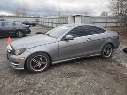 Salvage cars for sale at Arlington, WA auction: 2013 Mercedes-Benz C 250