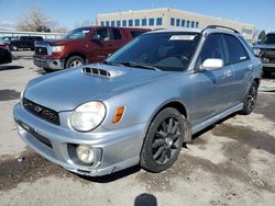 Salvage cars for sale at Littleton, CO auction: 2002 Subaru Impreza WRX