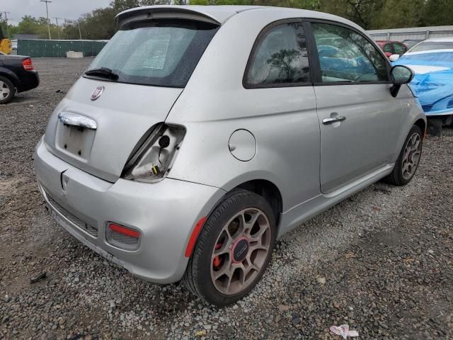 2012 Fiat 500 Sport