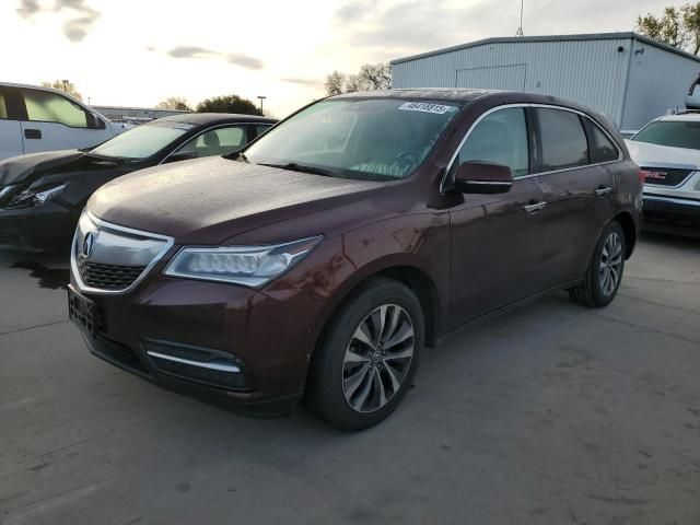 2016 Acura MDX Technology