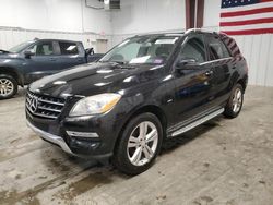 Salvage cars for sale at Windham, ME auction: 2012 Mercedes-Benz ML 350 4matic