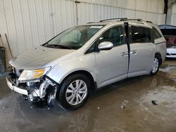 Salvage cars for sale at Franklin, WI auction: 2015 Honda Odyssey EXL