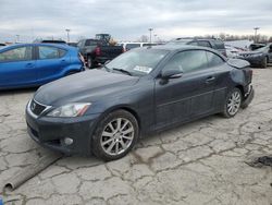 Salvage cars for sale from Copart Indianapolis, IN: 2010 Lexus IS 250