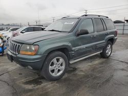 Salvage cars for sale at Sun Valley, CA auction: 2002 Jeep Grand Cherokee Overland